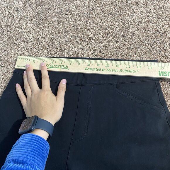 Spanx Perfect Ankle Skinny Pant Pull On Black Size Medium Women’s - Picture 8 of 10